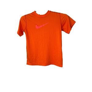 Nike Orange Short Sleeve Tee Youth Small